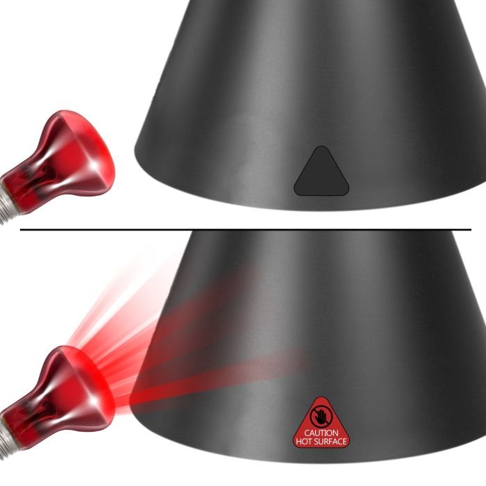 Світильник глибокий рефлекторний з Wi-Fi Repti-Zoo Smart Wi-Fi Deep Lamp M 100W (ZRL04D)