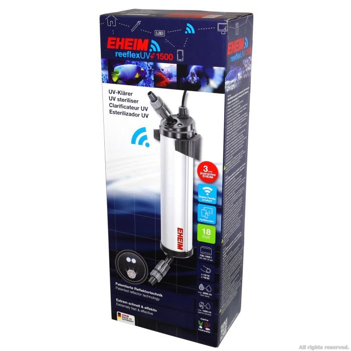 Eheim reeflexUV+e 1500 (3734210) стерилізатор з Wi-Fi управлінням