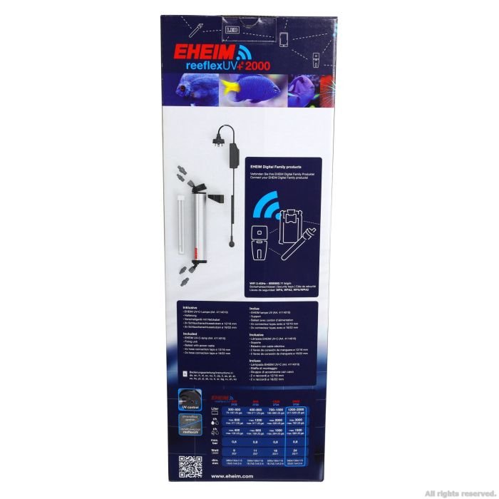 Eheim reeflexUV+e 2000 (3735210) стерилізатор з Wi-Fi управлінням