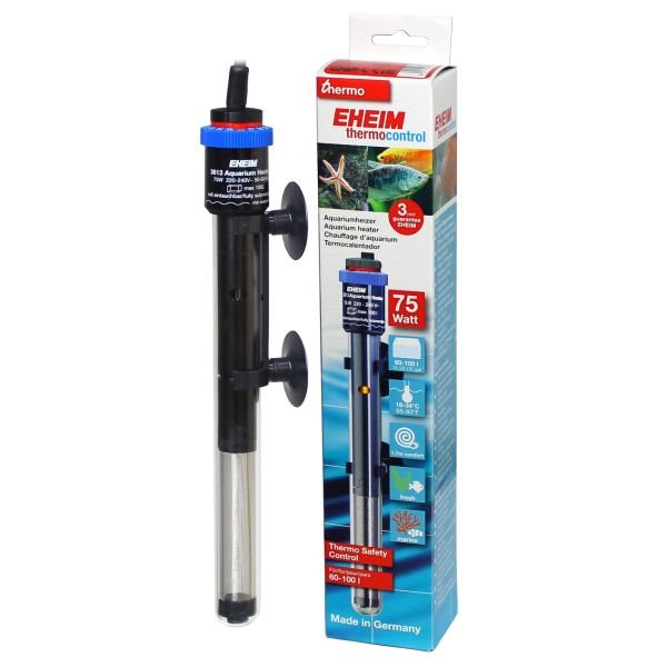 Eheim thermocontrol 75W (3613010) нагрівач для акваріумів від 60л до 100л.