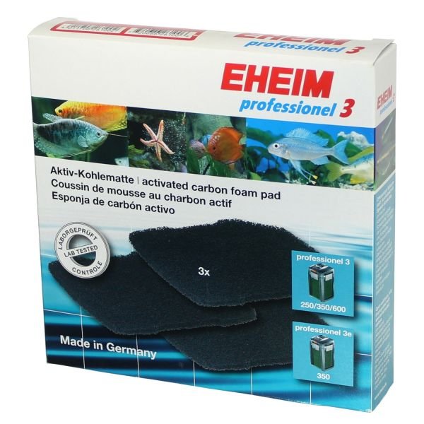 Фільтруючі прокладки для Eheim professionel 3/4+/5e 2071/73/75, 2171/73, 2271/73/75, 2371/73, 2074,2274) (2628710) з активованим вугіллям 
