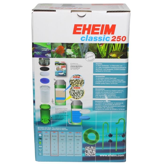 Eheim classic 250 Plus (2213020) зовнішній фільтр 