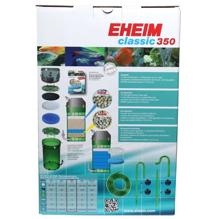 Зовнішній фільтр Eheim classic 350 Plus (2215020)